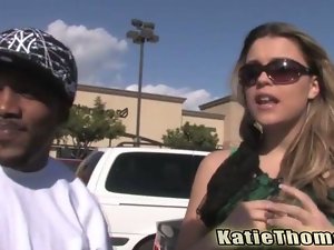 Katie Thomas converted into black cock slut