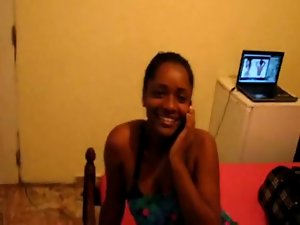 African Naughty ebony Black Prostitute getting crushed in Hotel