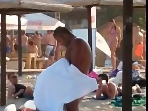 Dick sucking on the Bulgarian beach!
