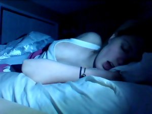 Attractive Young lady Masturbates (Non Nude)(Sexy Noise Tho)