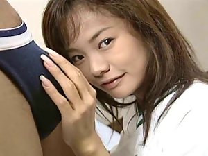 Nice looking 18yo Seductive japanese Girl&#039;s Filthy Luscious Pussy Grinded