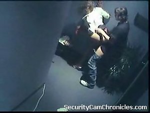Filthy free security camera sex video