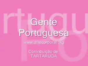 gente portuguesa