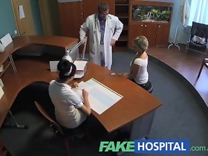 FakeHospital Lady caresses shaft to save on medical bills