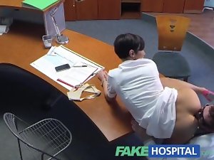 FakeHospital Obscene doctor gets his dick deep inside a big titted ex porn star