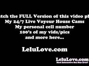 Lelu Love-Behind The Episodes Point of view BJ Fuck Creampie