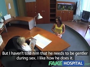 FakeHospital Randy nurse tests potentially pregnant patients sensitivity