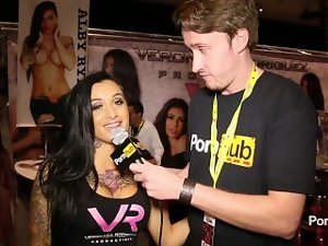 PornhubTV Alby Rydes Interview at eXXXotica 2014 Atlantic City