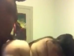 Hardcore fuck for BBW latina by a BBC